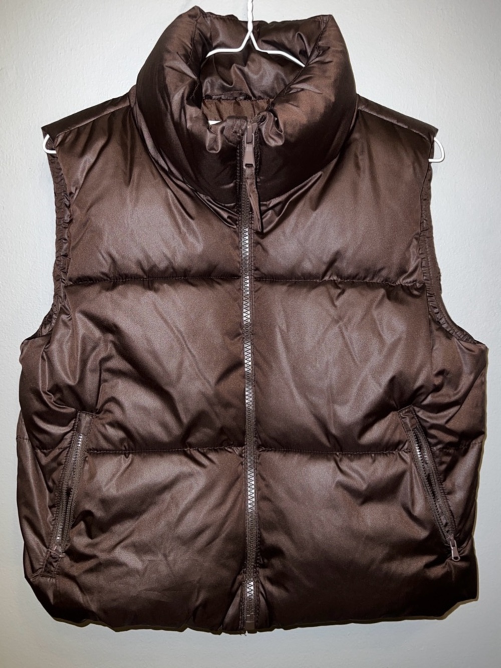 Brown Puffer Vest